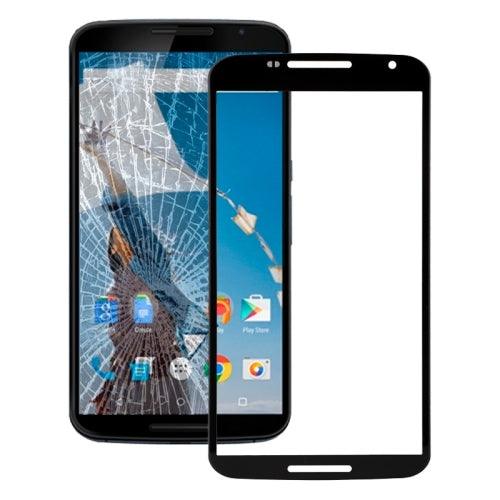 Front Glass Touch Screen for Google Nexus 6 Black - EGFix