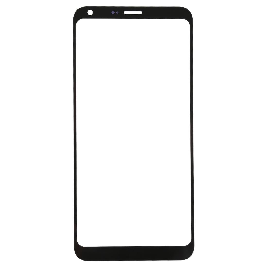 Front Glass Touch Screen for LG Q6 Black - EGFix