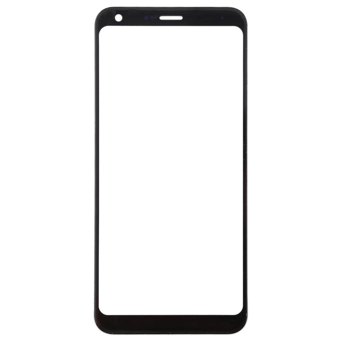 Front Glass Touch Screen for LG Q7 Black - EGFix