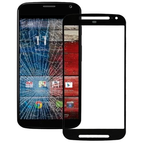 Front Glass Touch Screen for Motorola Moto G2 Black