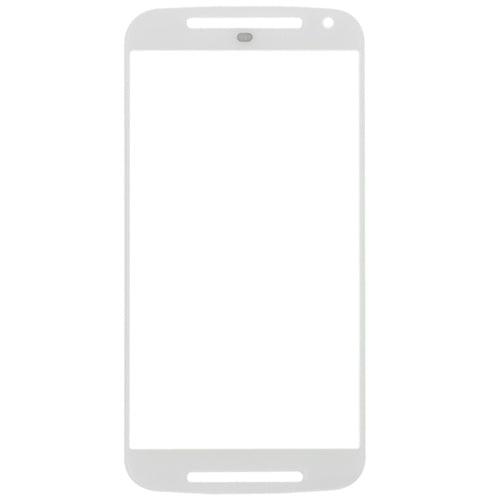 Front Glass Touch Screen for Motorola Moto G2 White - EGFix