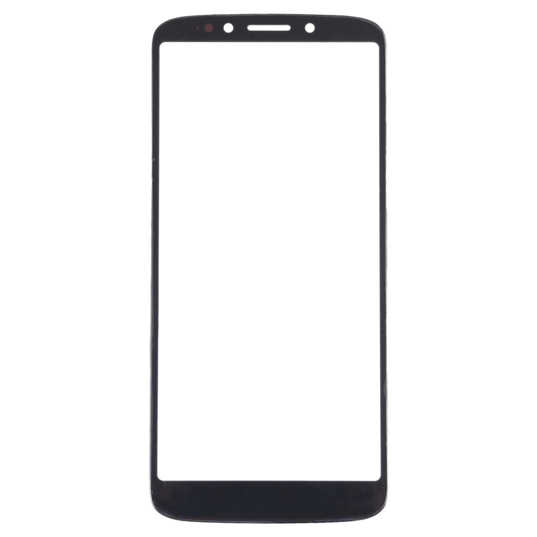Front Glass Touch Screen for Motorola Moto G6 Play Black - EGFix