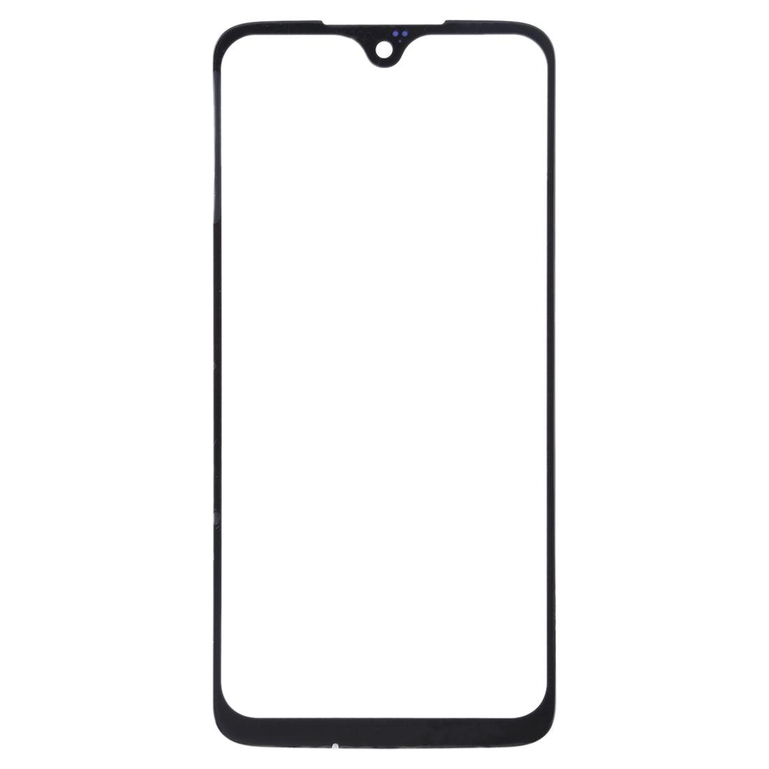 Front Glass Touch Screen for Motorola Moto G7 Plus Black - EGFix