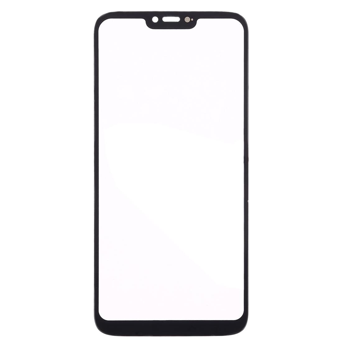 Front Glass Touch Screen for Motorola Moto G7 Power Black - EGFix