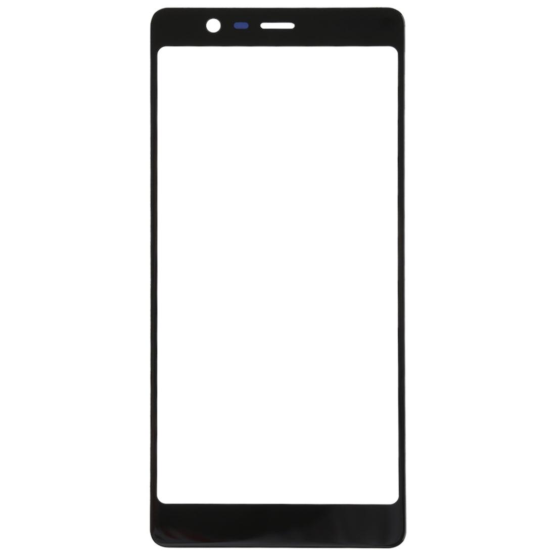 Front Glass Touch Screen for Nokia 5.1 Black - EGFix