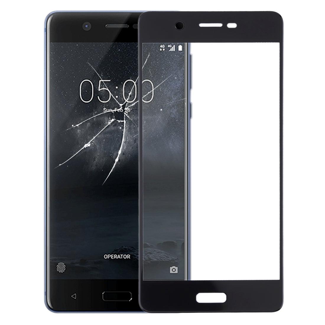 Front Glass Touch Screen for Nokia 5 Black - EGFix