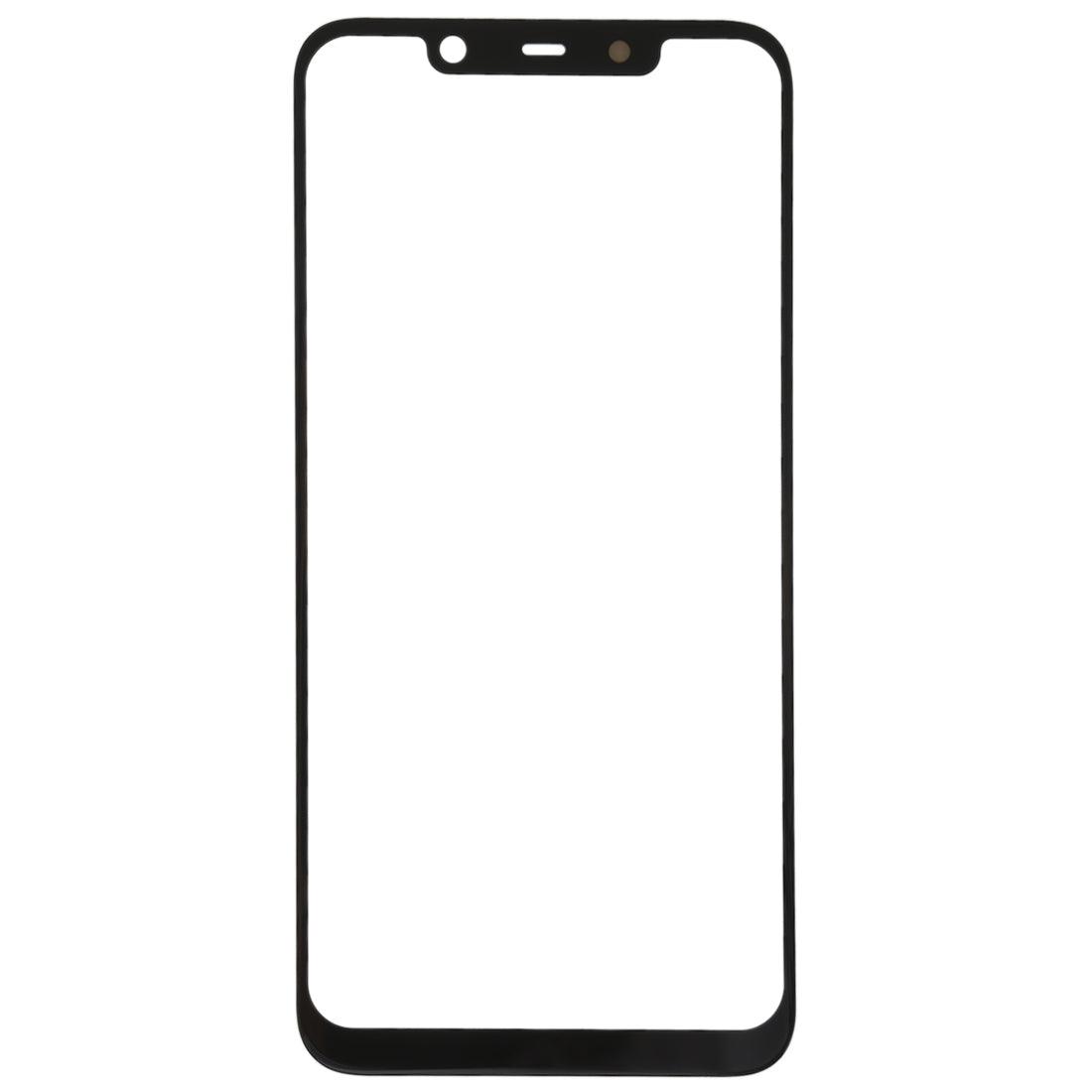 Front Glass Touch Screen for Nokia 7.1 Plus Black - EGFix