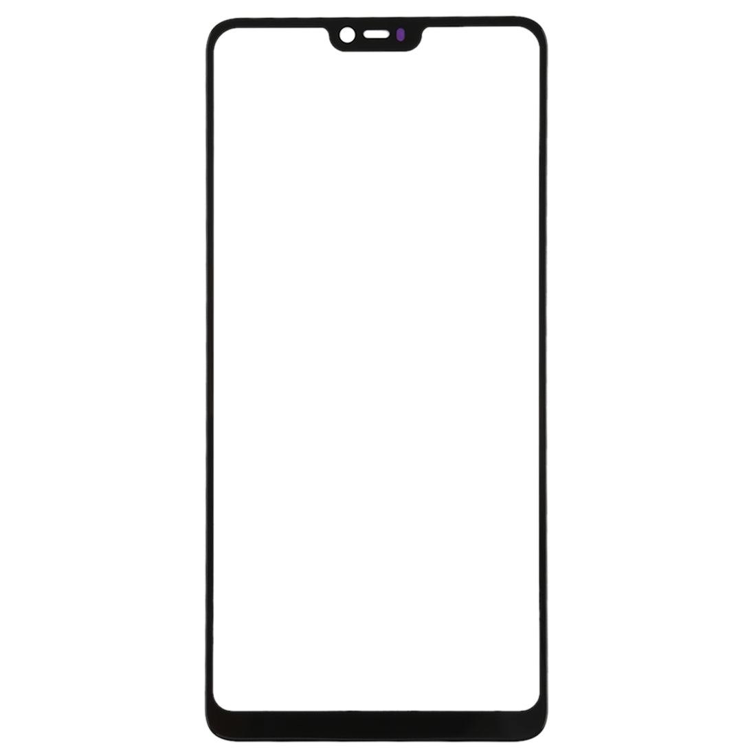 Front Glass Touch Screen for Oppo A11K Black - EGFix