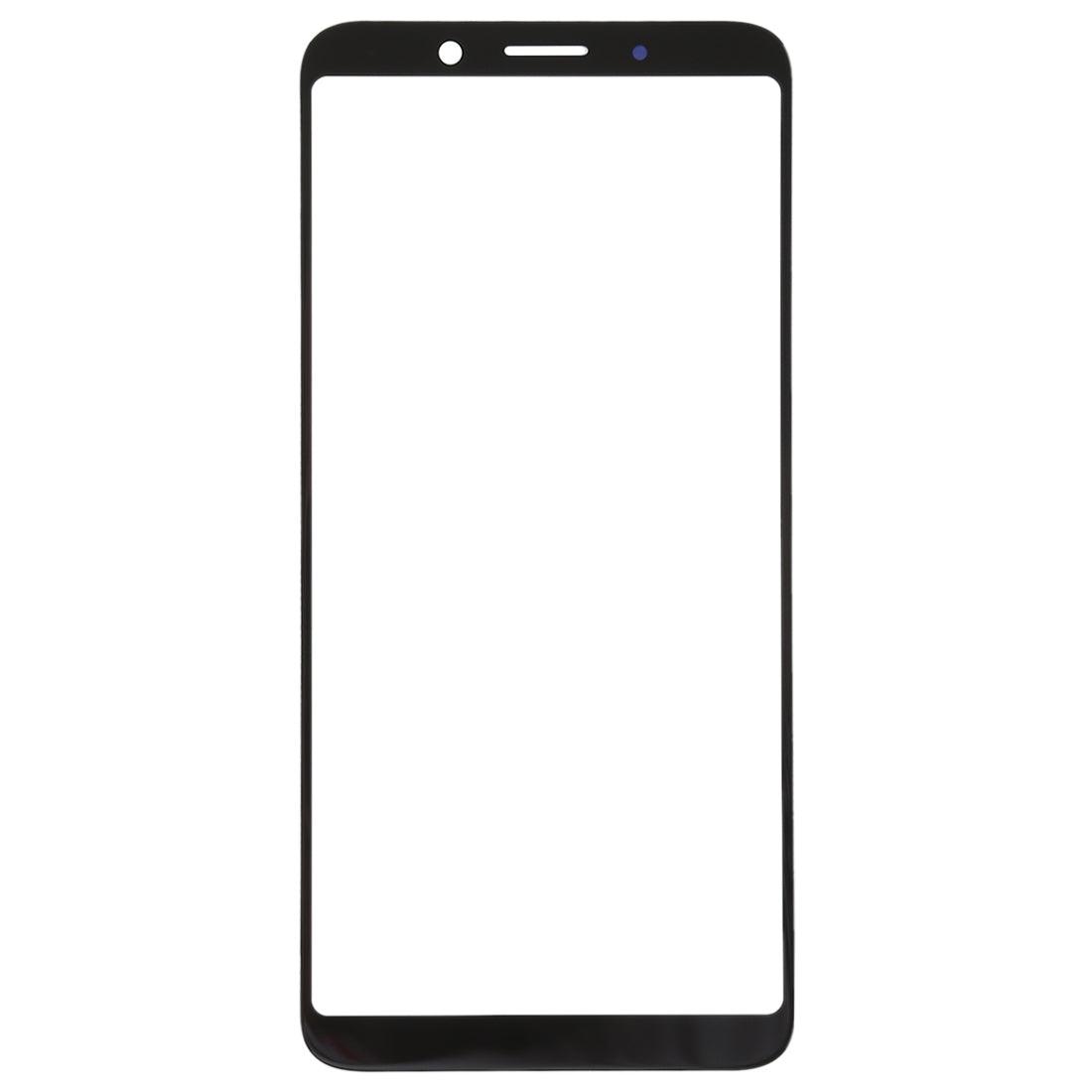 Front Glass Touch Screen for Oppo A73 Black - EGFix