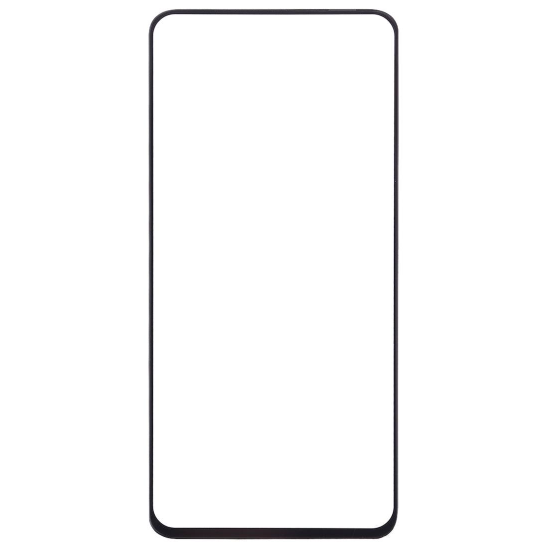 Front Glass Touch Screen for Oppo Reno 2F Black - EGFix