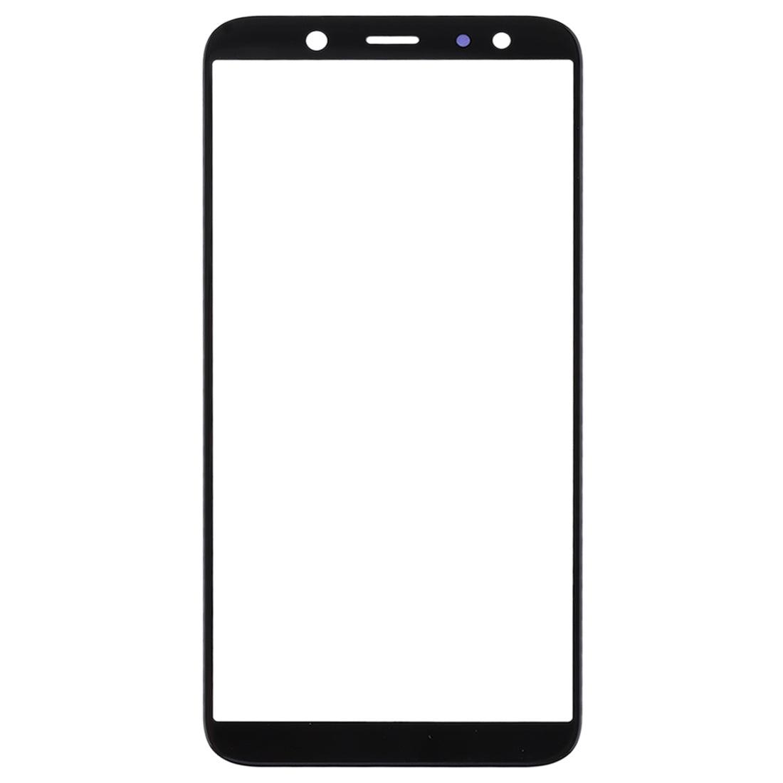 Front Glass Touch Screen for Samsung Galaxy A6 Black - EGFix