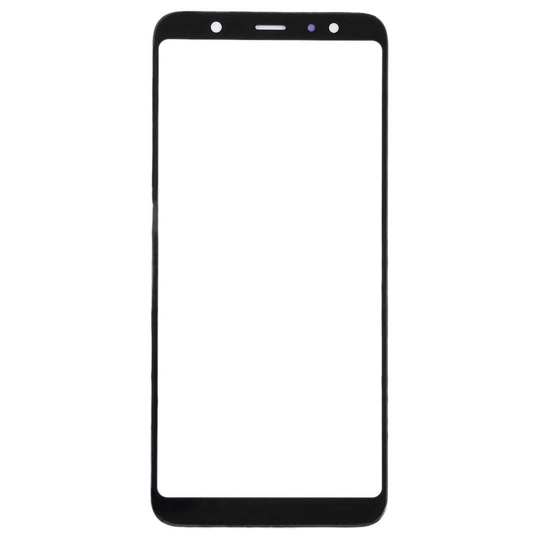 Front Glass Touch Screen for Samsung Galaxy A6 Plus Black - EGFix