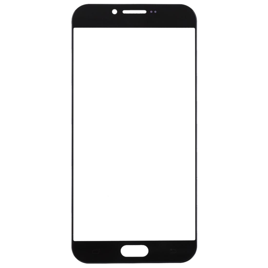 Front Glass Touch Screen for Samsung Galaxy A8 Black - EGFix