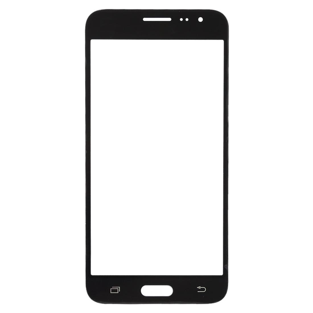 Front Glass Touch Screen for Samsung Galaxy J3 Black - EGFix