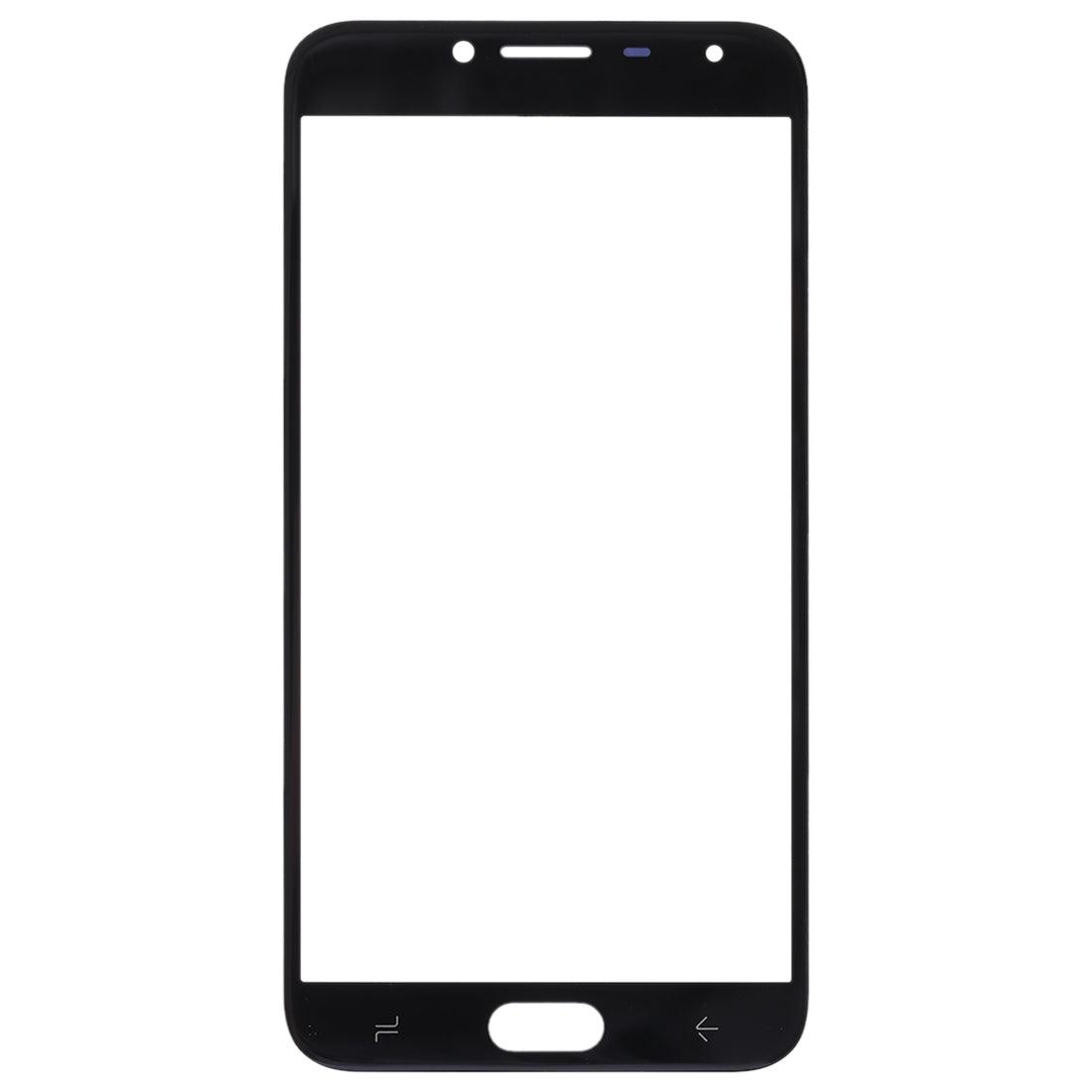 Front Glass Touch Screen for Samsung Galaxy J4 Black - EGFix