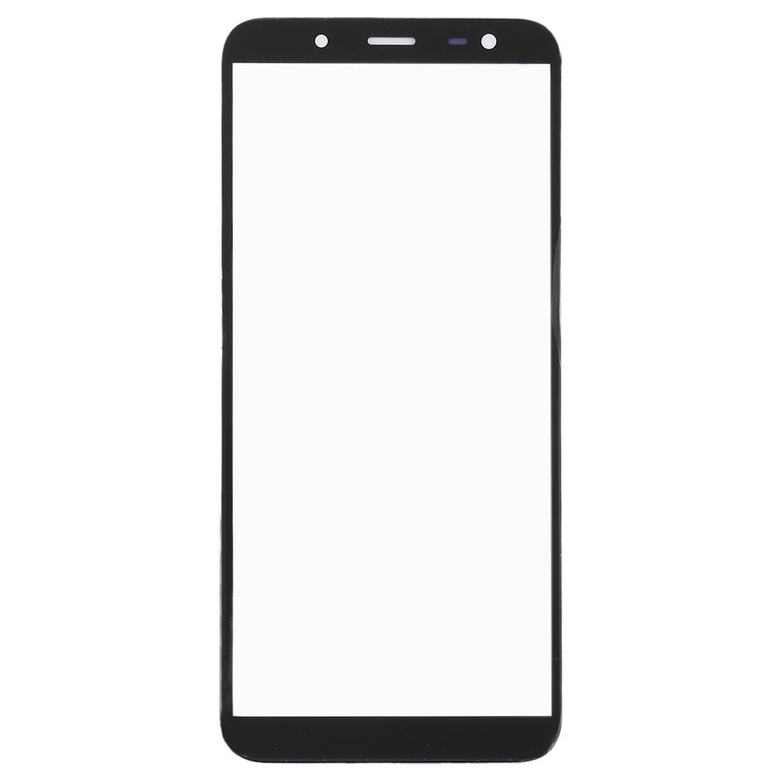 Front Glass Touch Screen for Samsung Galaxy J6 Black - EGFix