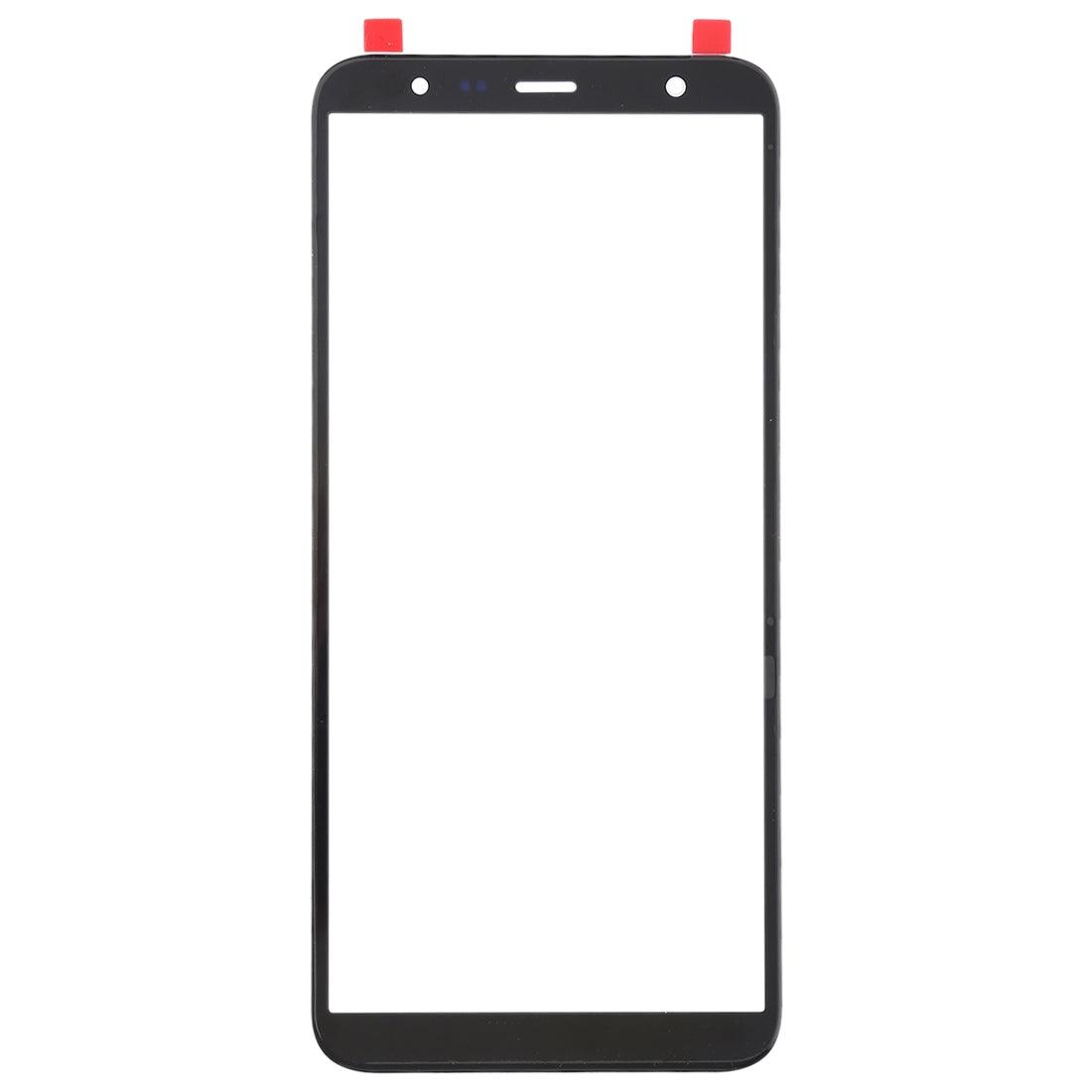 Front Glass Touch Screen for Samsung Galaxy J6 Plus Black - EGFix
