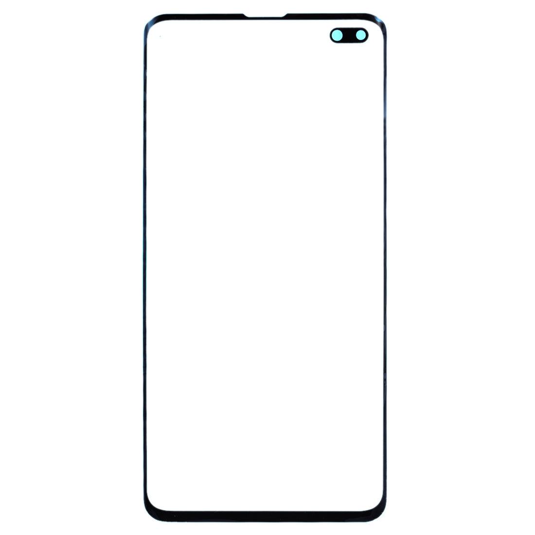 Front Glass Touch Screen for Samsung Galaxy S10 Plus G975F Black - EGFix