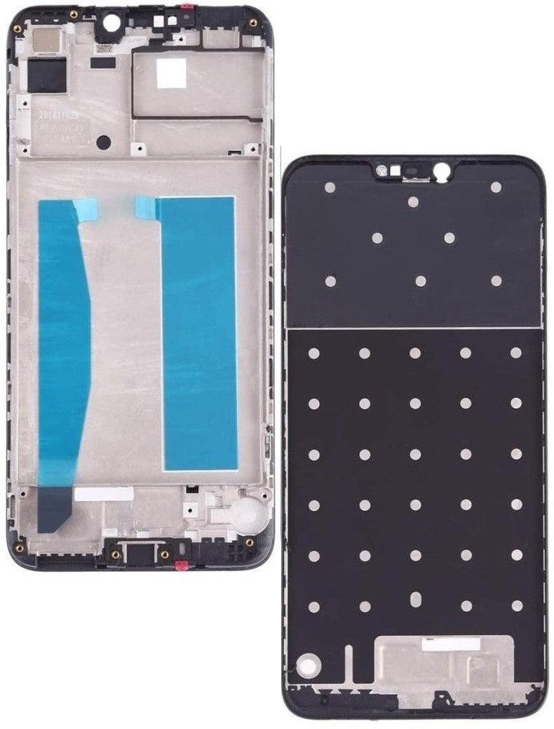 LCD Display Chrome Bezel Middle Frame for Asus Zenfone Max Pro M2 Black