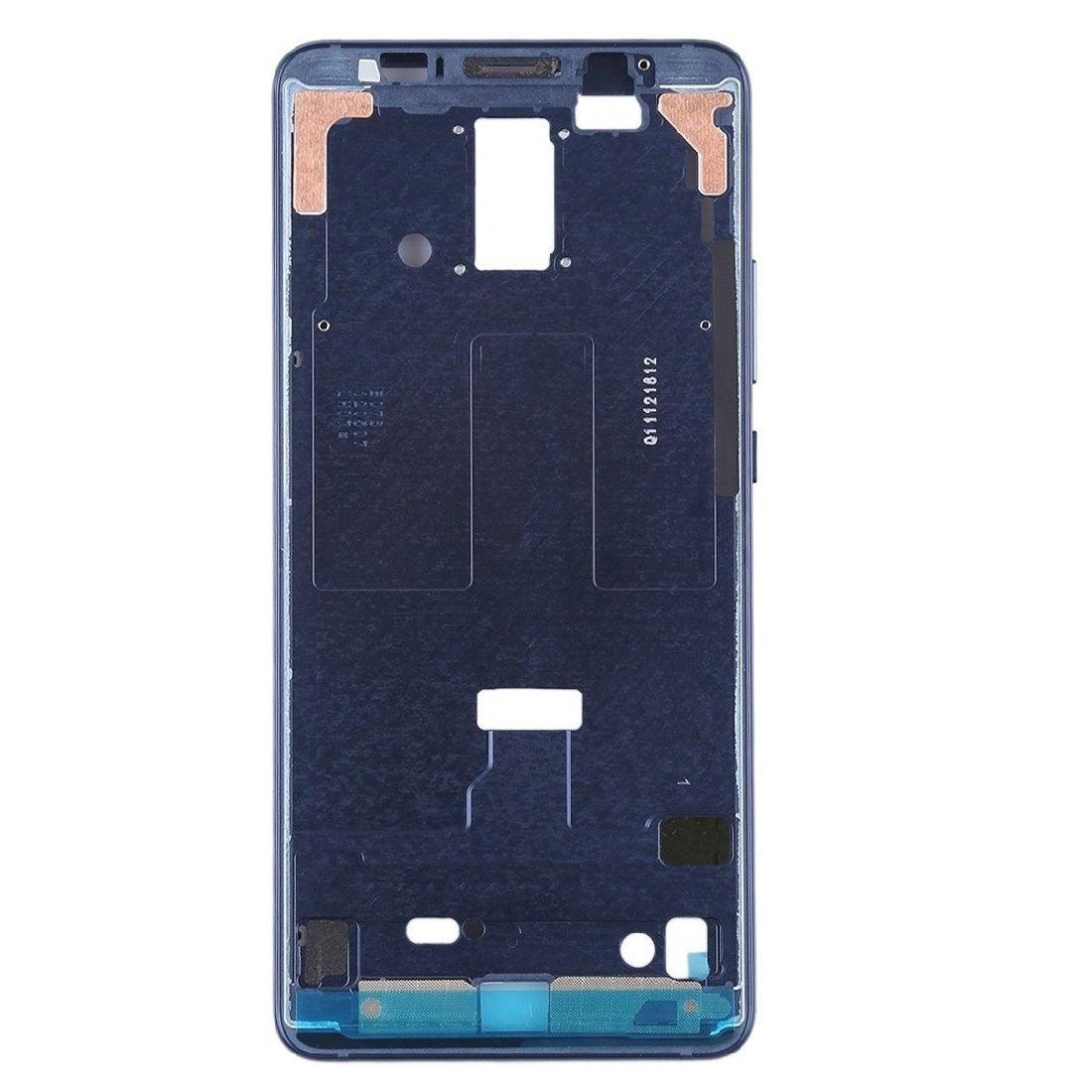 LCD Display Chrome Bezel Middle Frame for Huawei Honor 10 Pro Black - EGFix