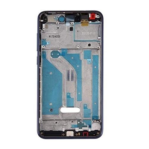 LCD Display Chrome Bezel Middle Frame for Huawei Honor 8 Lite Black - EGFix