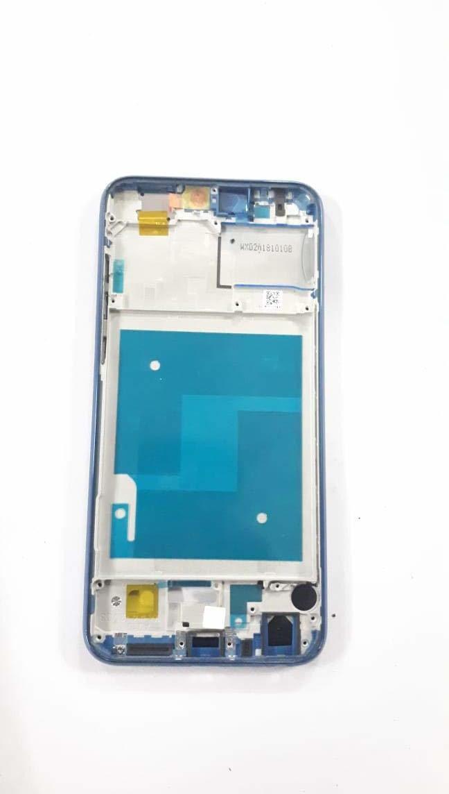 LCD Display Chrome Bezel Middle Frame for Huawei Honor 9N Blue - EGFix