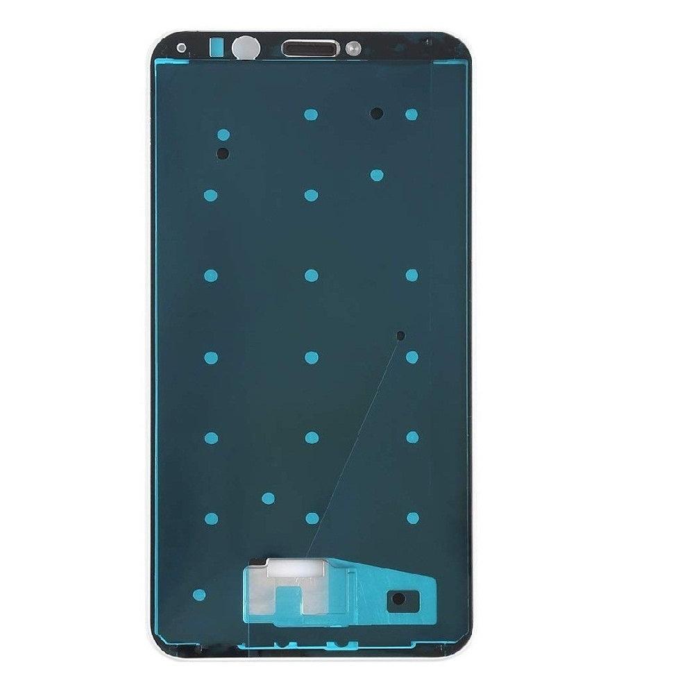 LCD Display Chrome Bezel Middle Frame for Huawei Honor Y7 Prime 2018 White - EGFix