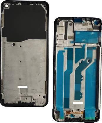 LCD Display Chrome Bezel Middle Frame for Infinix Hot 9 Pro Hot 9 Black - EGFix