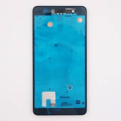 LCD Display Chrome Bezel Middle Frame for Lenovo K8 Plus Black - EGFix