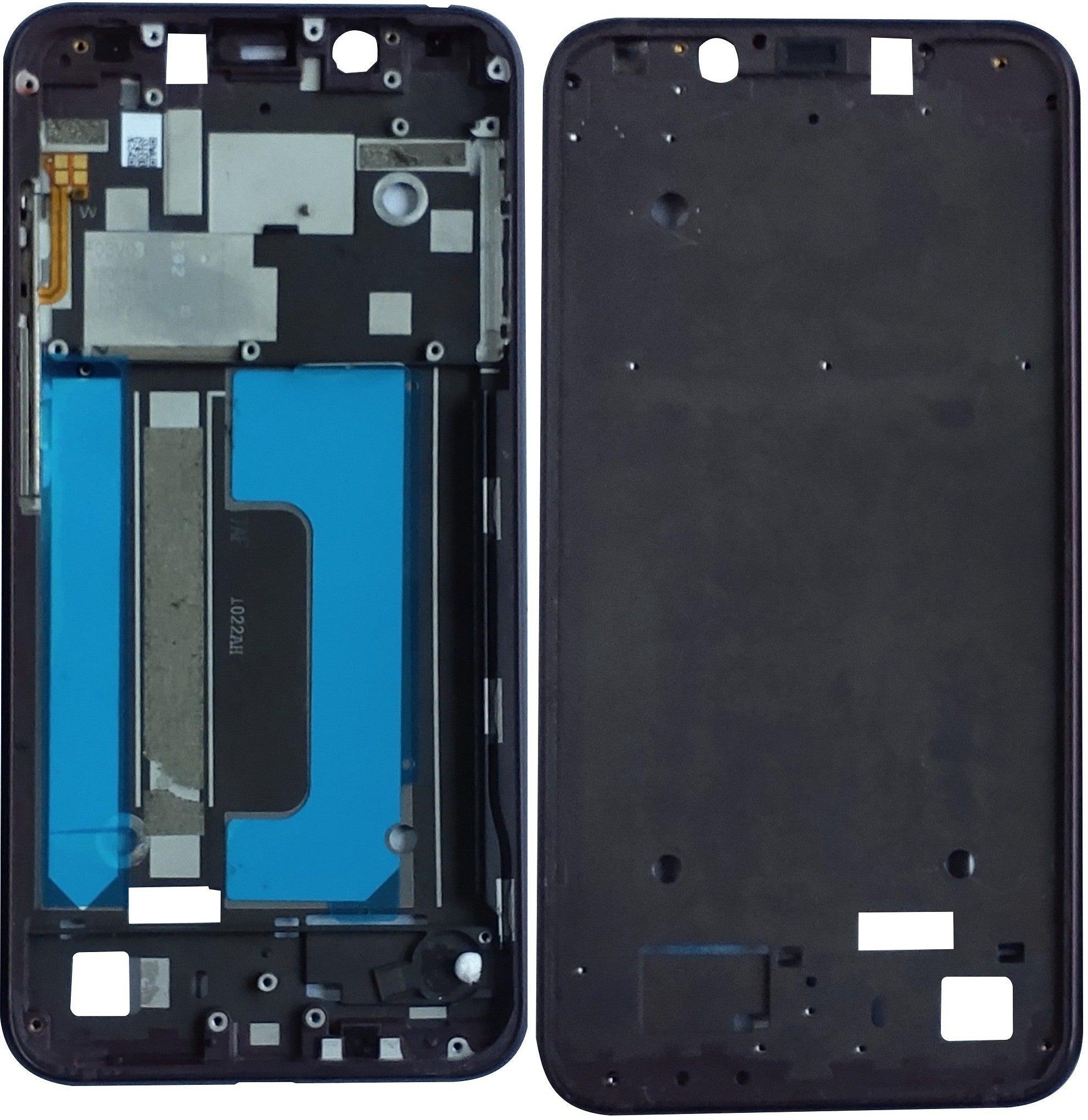 LCD Display Chrome Bezel Middle Frame for Nokia 6.2 Blue