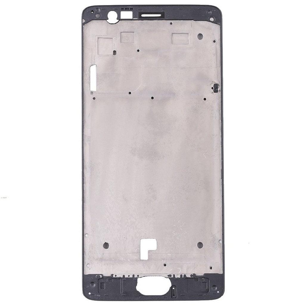 LCD Display Chrome Bezel Middle Frame for Oneplus 3 Black
