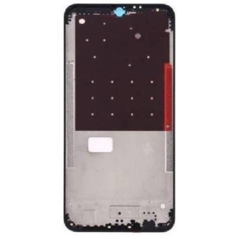 LCD Display Chrome Bezel Middle Frame for Oppo A7 Black - EGFix