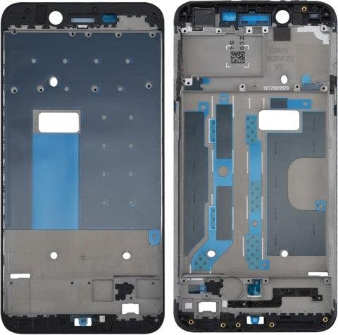 LCD Display Chrome Bezel Middle Frame for Oppo F3 Black - EGFix