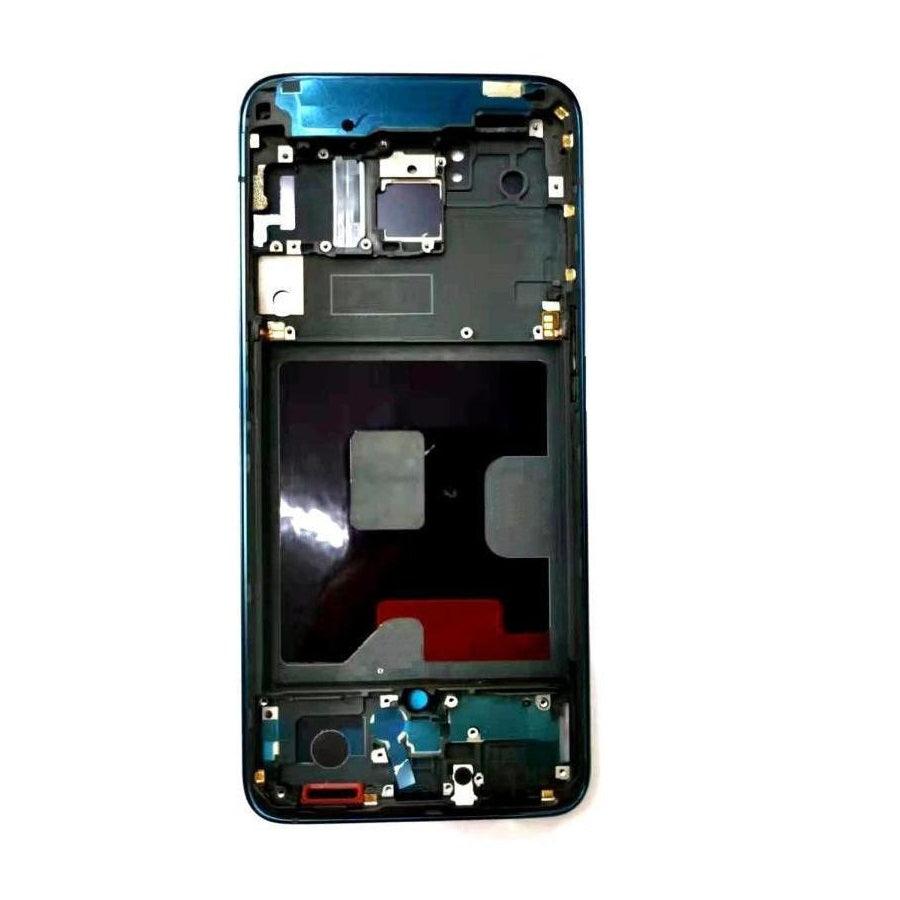 LCD Display Chrome Bezel Middle Frame for Oppo Reno 2Z Black - EGFix