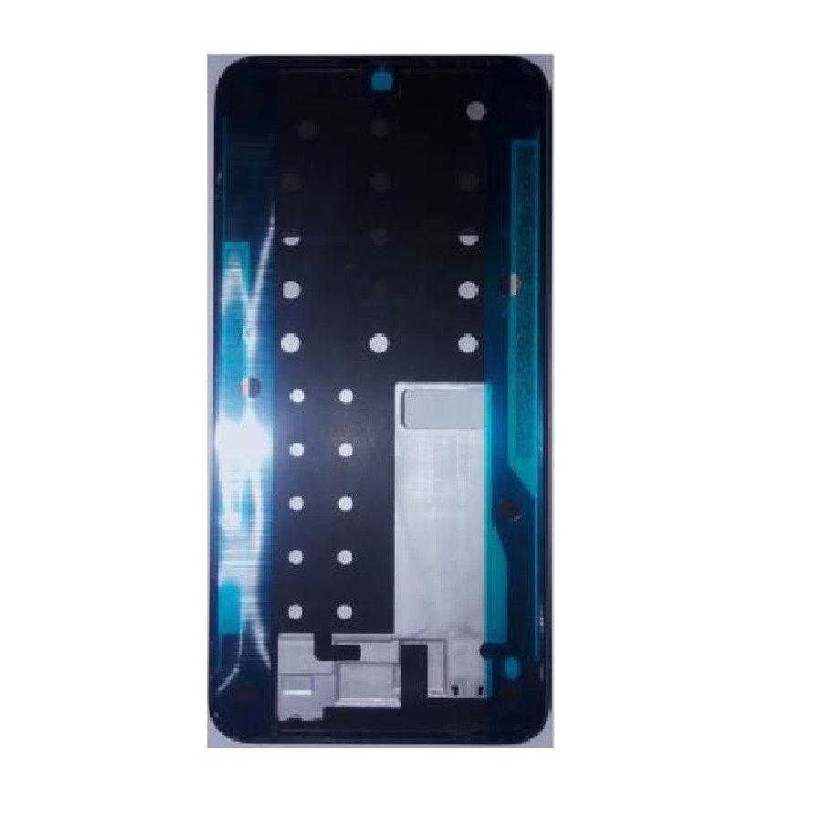 LCD Display Chrome Bezel Middle Frame for Realme C2 Black - EGFix