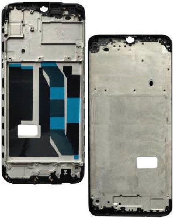 LCD Display Chrome Bezel Middle Frame for Realme C3 Black - EGFix