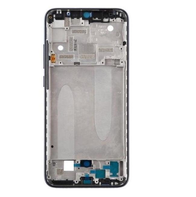 LCD Display Chrome Bezel Middle Frame for Redmi A2 Black - EGFix