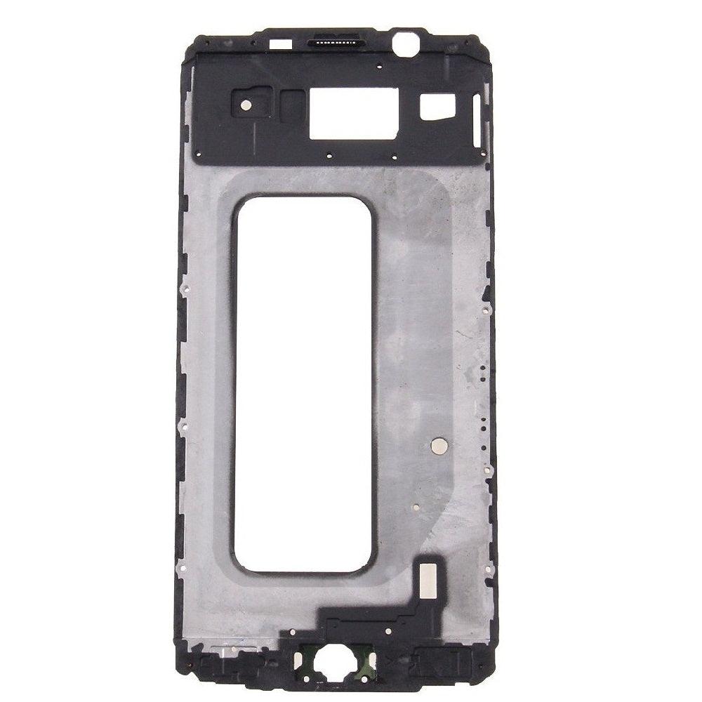 LCD Display Chrome Bezel Middle Frame for Samsung Galaxy A7 (2016) Black - EGFix
