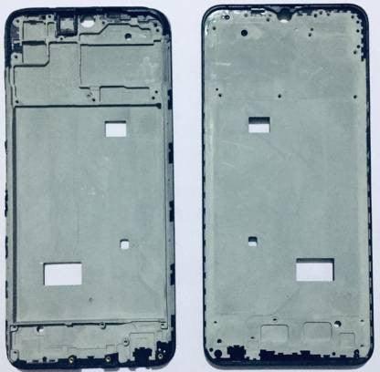 LCD Display Chrome Bezel Middle Frame for Vivo Y19 Silver - EGFix