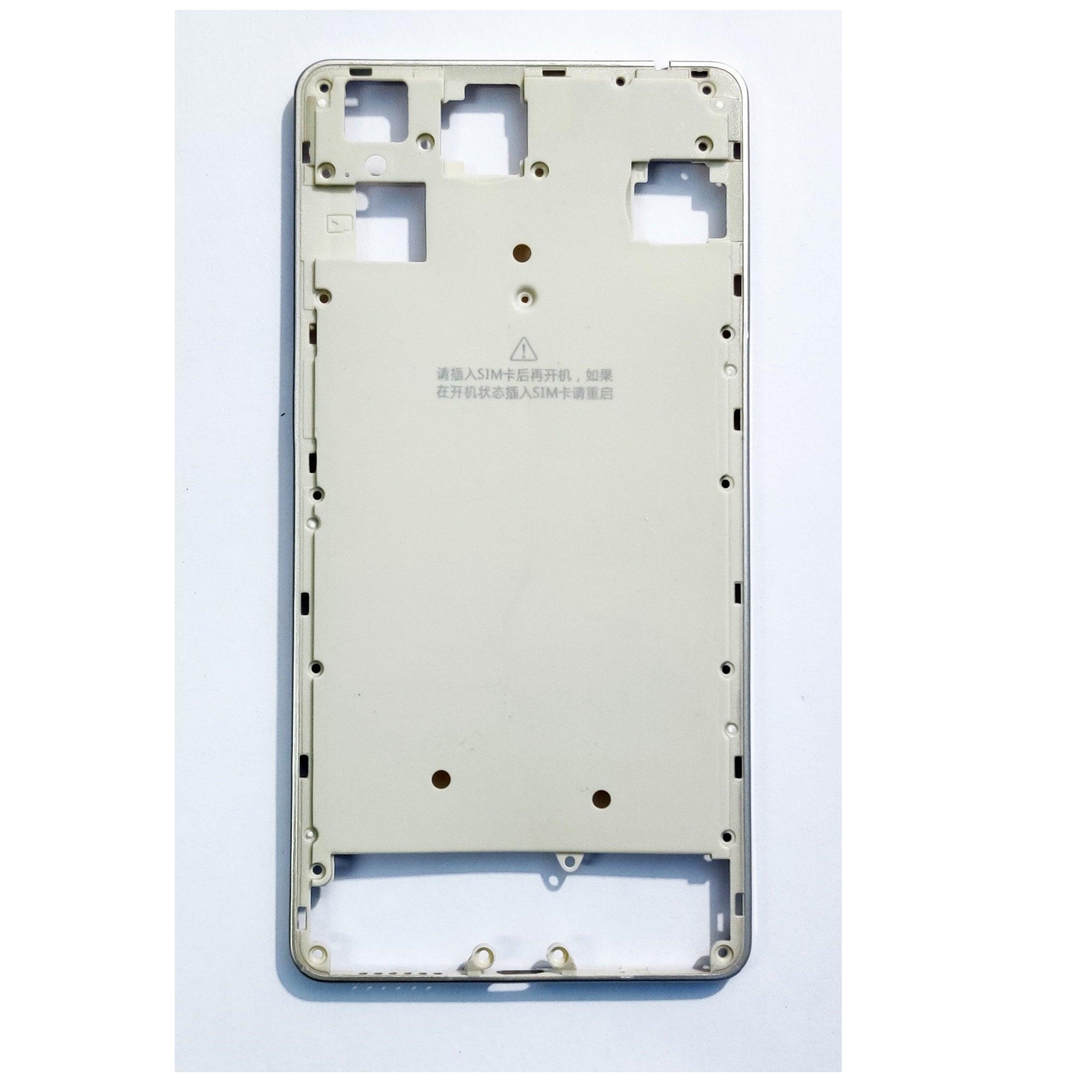 LCD Display Chrome Bezel Middle Frame for Vivo Y51 Gold - EGFix