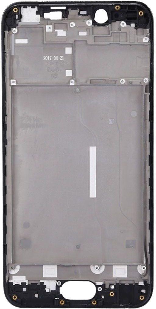 LCD Display Chrome Bezel Middle Frame for Vivo Y67 Black - EGFix