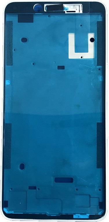 LCD Display Chrome Bezel Middle Frame for Xiaomi Mi Redmi 6A Black - EGFix