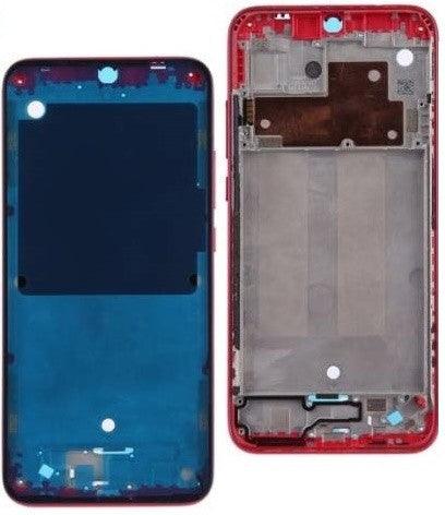 LCD Display Chrome Bezel Middle Frame for Xiaomi Redmi 7 Red - EGFix