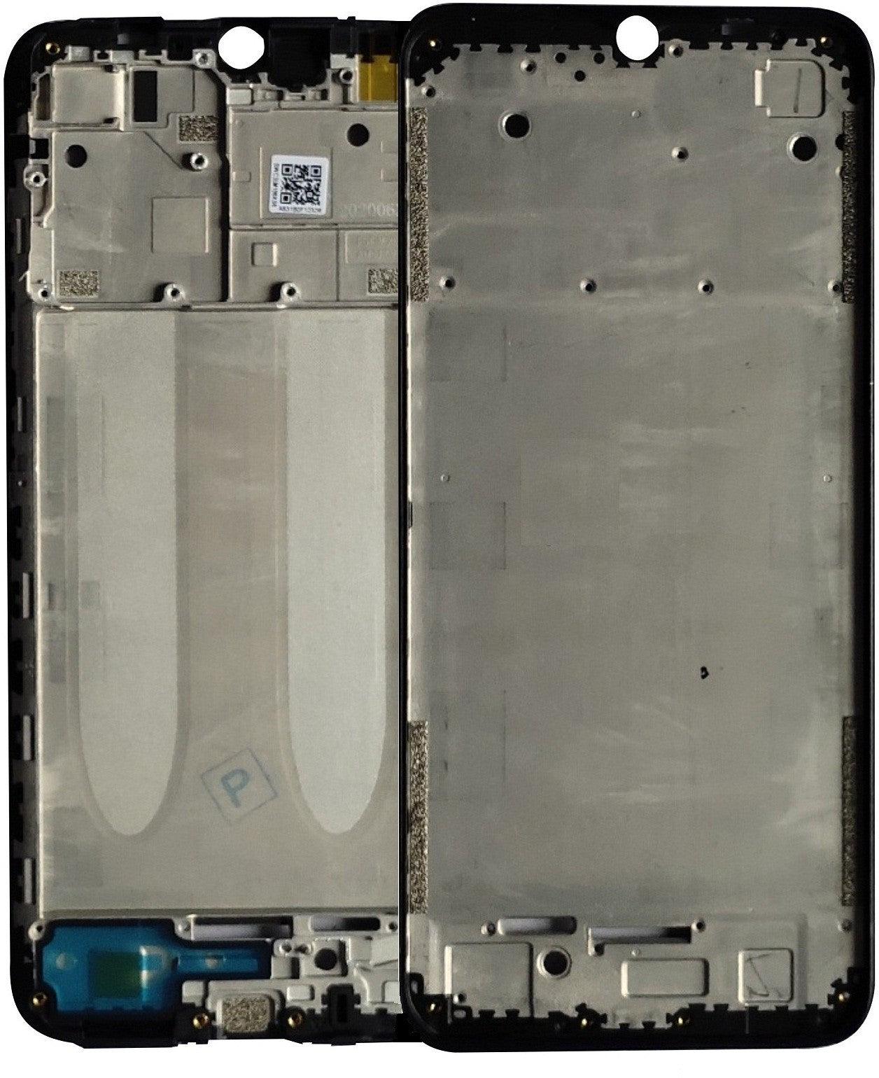 LCD Display Chrome Bezel Middle Frame for Xiaomi Redmi 9A - EGFix