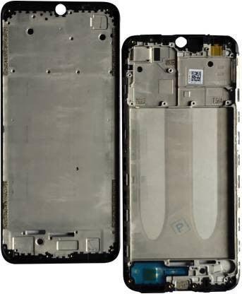 LCD Display Chrome Bezel Middle Frame for Xiaomi Redmi 9C Black - EGFix