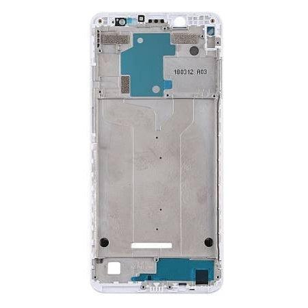LCD Display Chrome Bezel Middle Frame for Xiaomi Redmi Note 5 Pro White
