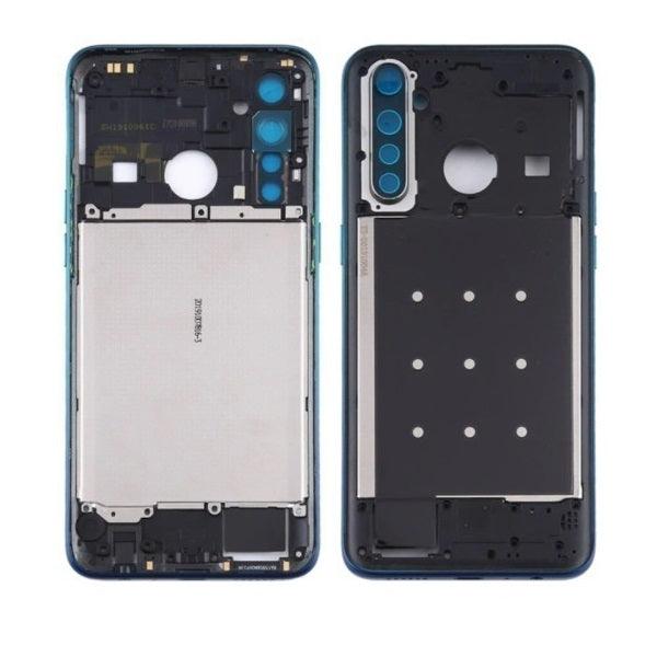 LCD Display Chrome Ring Frame for Realme 5 Pro Green - EGFix