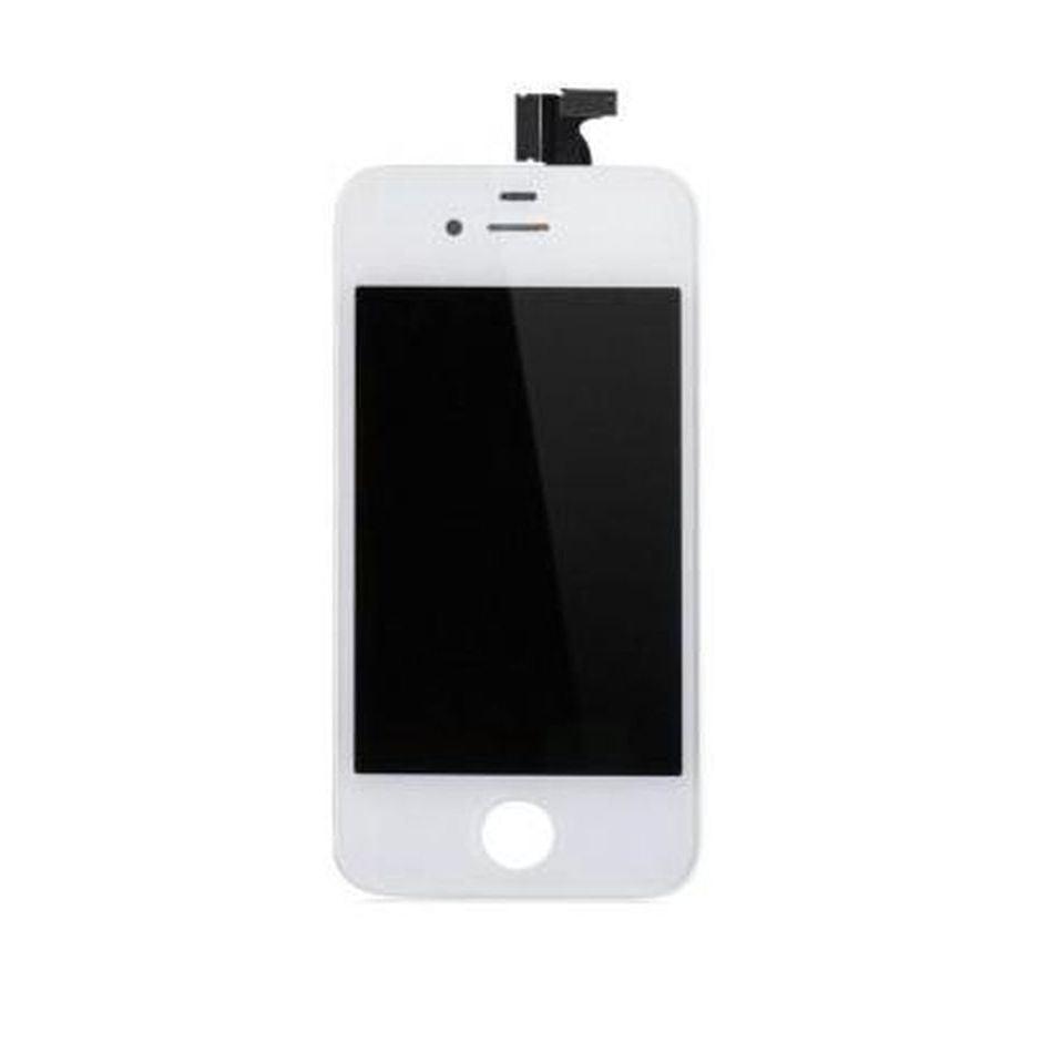 LCD Display Folder Combo Display Module with Frame for Apple iPhone 4 White