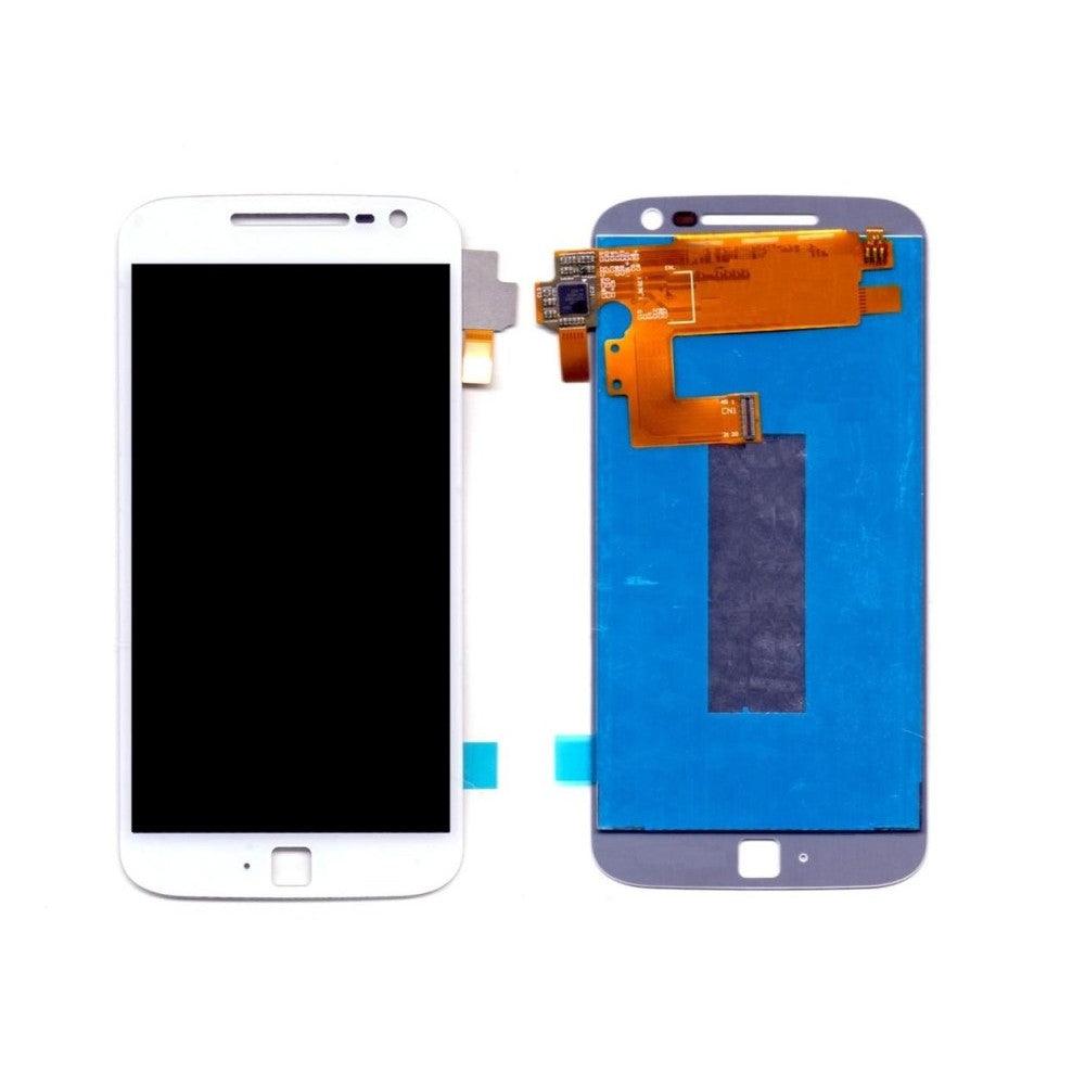 LCD Display Folder for Motorola Moto G4 Plus White(5.5 Inch, IPS LCD)