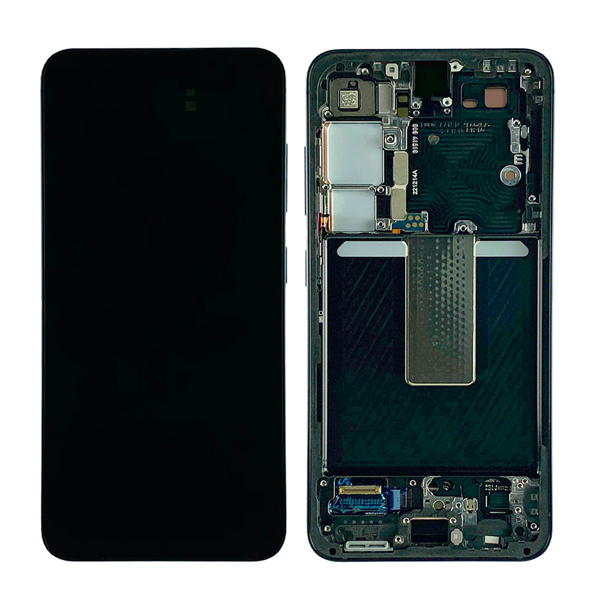 LCD Display Folder Screen with Frame for Samsung Galaxy S23 Black